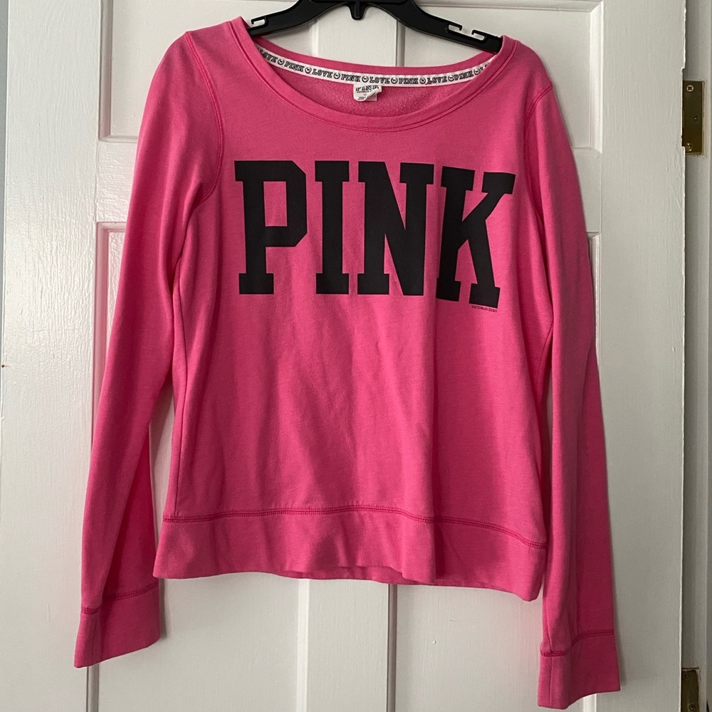 PINK crew sweatshirt size medium!